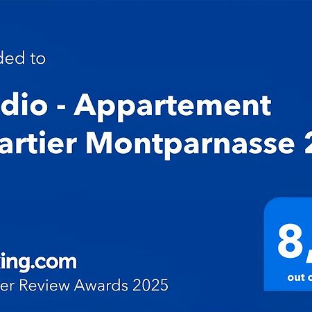 Studio - Appartement Quartier Montparnasse 2 Free Netflix Paris Eksteriør bilde
